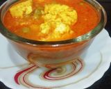 A picture of step 5 of Jain Matar Paneer.