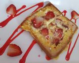 A picture of step 7 of Strawberry french toast.