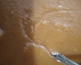 A picture of step 3 of Suji halwa.
