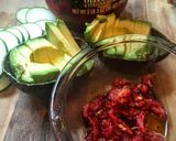 A picture of step 4 of Sundried Tomato Avocado Toast.