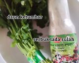 Gambar langkah 1 resipi Cekodok Kentang Jagung.