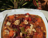 Foto del paso 6 de la receta: Tofu guisado con alubias rojas