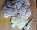 Foto langkah ke 2 dari resep Tumis Jantung Pisang.