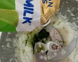 Foto langkah ke 3 dari resep Es Krim Nasi Matcha (Sederhana).
