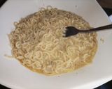 A picture of step 2 of Noddles pizza 🍕.