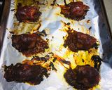 A picture of step 10 of Bacon 🥓 Wrapped BBQ 🍖 Jalapeño Poppers.