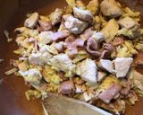 A picture of step 3 of Hunters chicken pies.