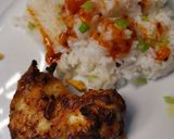 Hähnchen auf Tandori Art im Airfryer Rezeptschritt 5 Foto