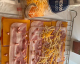 Foto del paso 7 de la receta: Empanada de jamón cocido y queso paso a paso