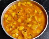 A picture of step 5 of Guava Curry - Sweet & Tangy Jain Recipe.