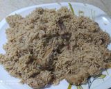 A picture of step 5 of Chicken Palao.