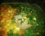 Foto del paso 6 de la receta: Sopa de verduras con carne entera, rellena de queso frezco