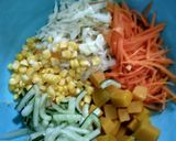 Foto langkah ke 2 dari resep Salad Sayur Thousand Island Dressing.