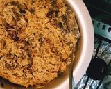 A picture of step 7 of Mutton Yakhni pulao.
