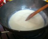 A picture of step 2 of Crunchy kalakand bites.