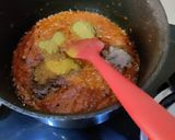 A picture of step 3 of Chana Masala.