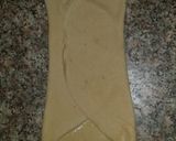 A picture of step 1 of Square paratha.
