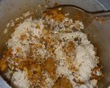 A picture of step 4 of Masala soya rice.