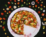 A picture of step 8 of Instant Veg Pizza.