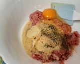 Foto del paso 2 de la receta: Albóndigas en airfryer con dip de garbanzos y puerro