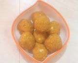 बेसन लड्डू (Besan ladoo recipe in Hindi) रेसिपी चरण 6 फोटो