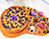 A picture of step 10 of Blueberry tart with almond filling.