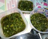 A picture of step 4 of Frozen Spinach.