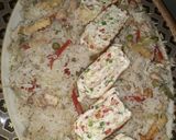 A picture of step 8 of Chinese Rice with Korean Egg Rolls.