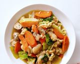 Foto langkah ke 5 dari resep Capcay Sayur Jamur Merang.