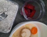 Foto langkah ke 1 dari resep Bolu Red Velvet dg Beet Root.