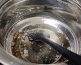 A picture of step 2 of Besan burfi.