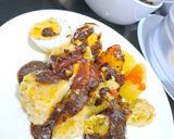 Foto langkah ke 9 dari resep Siomay Ayam Kuah Kacang homemade.
