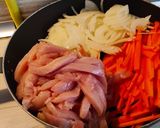 Zöldséges csirkés tészta recept fázis 1 fotója
