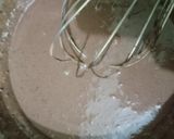 A picture of step 2 of Chocolate custard 🍮🍮🍮.