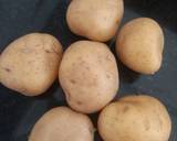 Chatpata potato chat recipe step 1 photo