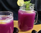 A picture of step 4 of Fresh jamun sharbat.