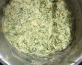 A picture of step 3 of Kathiawari Methi Na Gota.