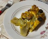 Sajtos krumplis szelet avagy rakott krumpli újragondolva 😉 recept fázis 6 fotója