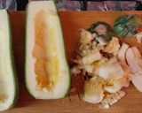 Foto del paso 1 de la receta: Calabacitas rellenas.🫢
