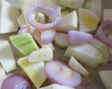 Foto del paso 2 de la receta Crema de calabaza, leche de coco y Agua de Mar