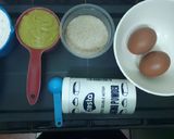 A picture of step 1 of Avocado - Lemon loaf cake.