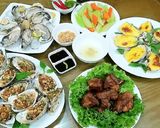 Hình bước làm 4 của món Hàu nướng mỡ hành - Airfryer