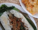 Foto langkah ke 7 dari resep Nasi Bakar Tongkol Kemangi.