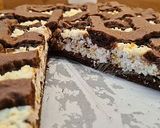Glutén- és laktózmentes csokoládétorta túróval, kandírozott narancshéjjal recept fázis 7 fotója