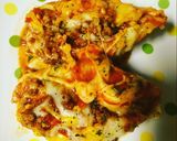 A picture of step 12 of Stuffed Jumbo pasta shells.