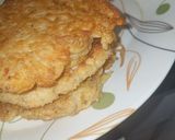A picture of step 8 of Aloo and chicken burger without bun.