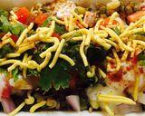 A picture of step 2 of Sprout moong chat.