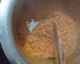 A picture of step 4 of Gajar ka halwa.