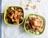 Hình bước làm 5 của món Heo quay kho dưa cải