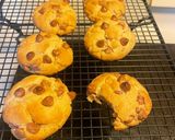 A picture of step 6 of Sweetened Condensed milk chocolate chip cookies.
